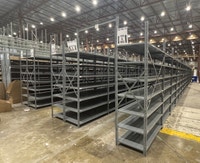 used metal industrial shelf units 2' deep x 4' wide x 7'4 tall Mississauga / Peel Region Toronto (GTA) Preview