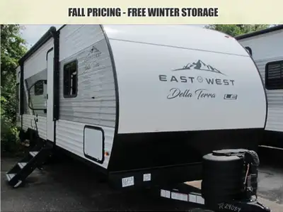 BRAND NEW 2025 EAST TO WEST DELLA TERRA 255BHLE-GREAT VALUE IN THIS QUALITY BUILT BUNK TRAILER-ON BO...