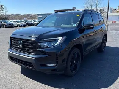 -Regina Honda Recent Arrival! 2024 Honda Passport Black Edition 107 point inspected, Fully detailed,...