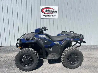 - 2026 Polaris® Sportsman 850 Trail - On-demand all-wheel drive - 1,500-lb. towing capacity - LED po...