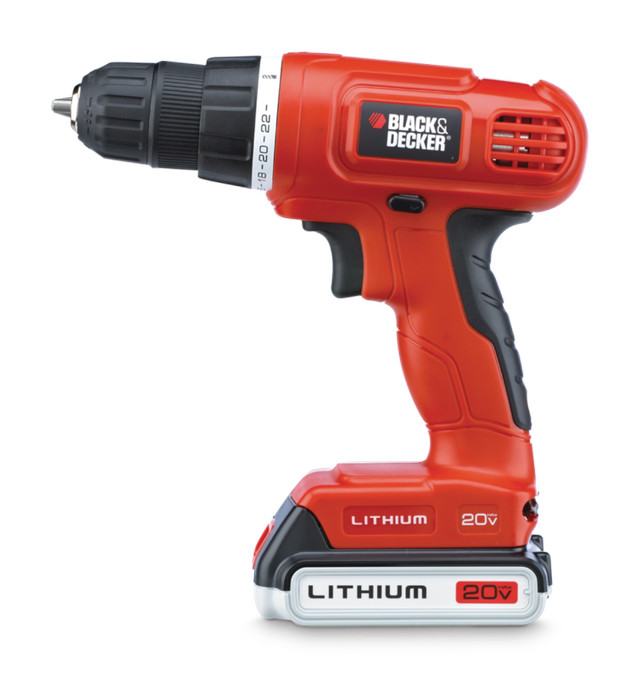 Black & Decker BDC120V 20V Cordless Drill with Battery Brand New in Power Tools in Mississauga / Peel Region - Image 3