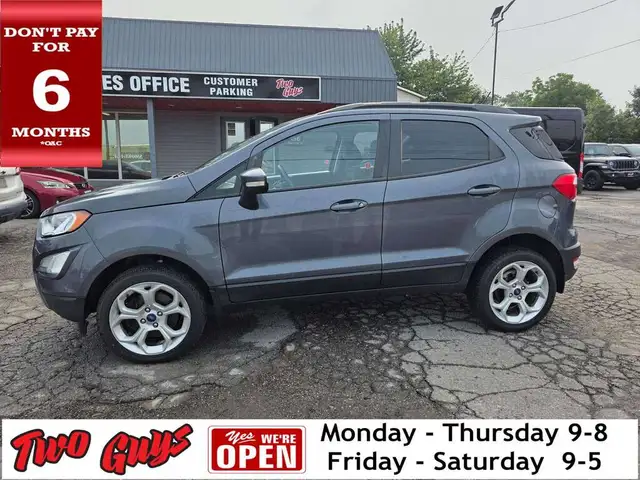 2022 Ford EcoSport SE 4WD Sunroof Back Up Camera