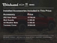 Price includes Added Accessories Plus Trailering Package | ZR2 Package | Z71 Convenience Package III... (image 1)