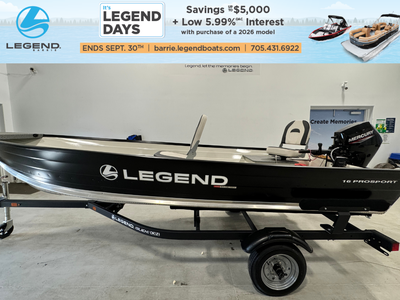 Check out our 2023 16 ProSport LS powered by a Mercury 20 ELH EFI 4S. This is a Specials List model...