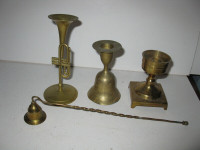 BRASS CANDLE HOLDERS2