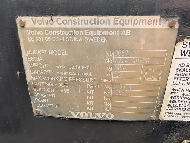2003 VOLVO L110E in Heavy Equipment in City of Montréal - Image 12