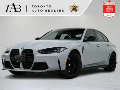This 2022 BMW M3 Competition is a Canadian vehicle with a clean Carfax report. Combining high-perfor...