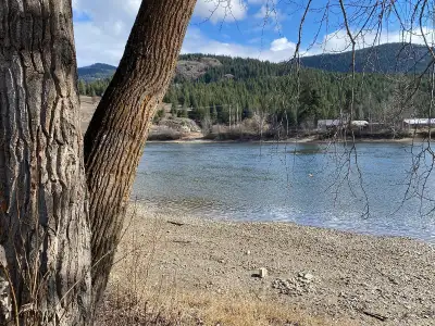 REDUCED PRICE! RIVERFRONT, 3 BDRM HOME, LARGE YARD 9840/9844 MCGARRIGLE STREET, LITTLE FORT, BC ~ $2...
