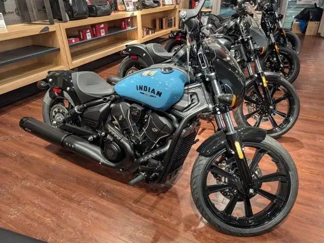 2025 Indian Sport Scout Limited Storm Blue in Street, Cruisers & Choppers in Edmonton - Image 2