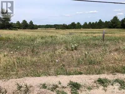 6.8 ACRES OF HIGH AND DRY LOT WITH SOME TREES ON EAST END, TWO HIGHWAY ENTRANCES AND IT ALSO BUTTS U...