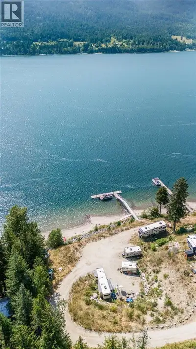 This waterfront lot is a rare opportunity to own a serviced waterfront lot on Kootenay Lake. It is t...
