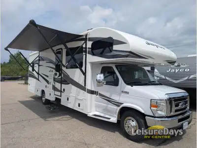 Jayco Greyhawk class C motor home 30X highlights: Full Wall Slide Out One Piece Fibreglass front Cap...