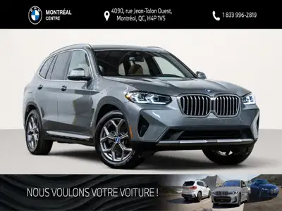 Découvrez ce superbe véhicule d'occasion BMW X3 xDrive30e, affichant un bas kilométrage de seulement...
