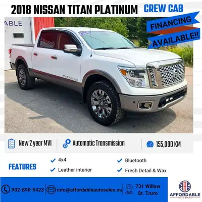 2018 Nissan Titan Platinum, View more