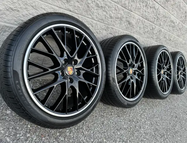 (NEW) 4x Porsche Panamera GTS 21" OEM All Season Wheels Package in Tires & Rims in City of Toronto - Image 2