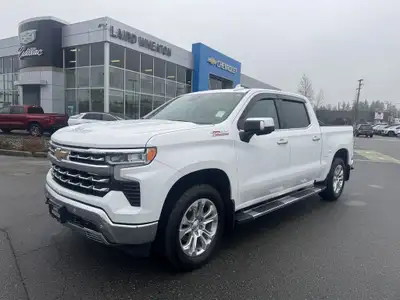 This 2024 Chevrolet Silverado 1500 LTZ blends confident V8 performance with premium everyday comfort...