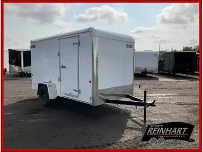 2025 Car Mate Trailers 6x12 Custom Cargo Trailer 2990LB GVWR, 3500 LB Dexter Spring Axle and EZ Lube...