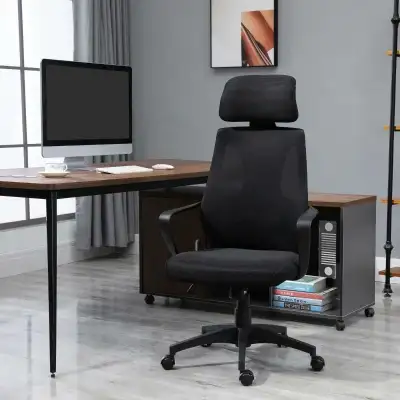 *BNIB!* Mesh Office Chair with Up & Down Headrest... LOT# 181, View more
