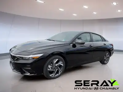 Hyundai Elantra Luxury IVT avec intérieur deux tons 2025 ...