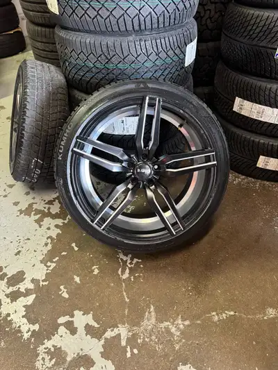 4 New 20 RTX Zenith Wheels w/ 245/40R20 Kumho WinterCraft WP72 Tires 5x114.3 Set of **four (4) brand...