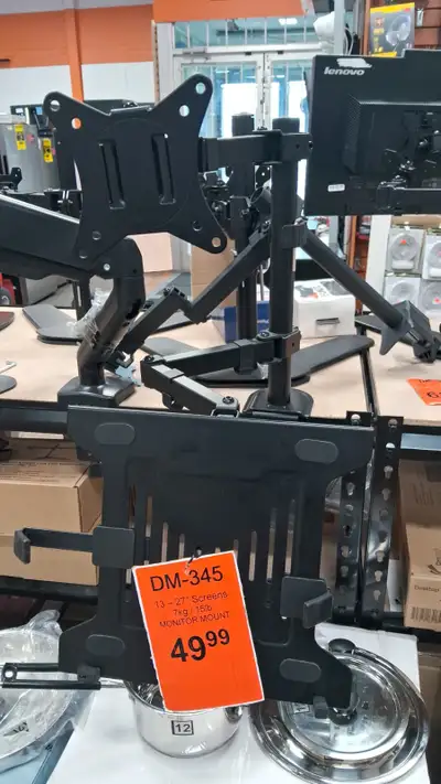 MONITOR MOUNT MODEL NO; DM-123, View more