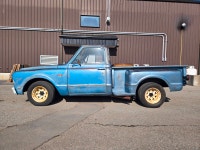 1967 CHEVY C10 RCSB - BLUE PATINA PAINT LS SWAP 5.3L VORTEC / 6L90 TRANSMISSION / 3.73 OPEN 12 BOLTS... (image 6)