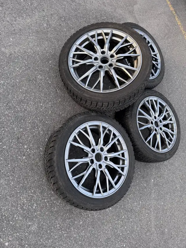 215/45/17 Acura ILX Honda Civic bridgestone winter tires 5x114.3 in Tires & Rims in City of Toronto - Image 8