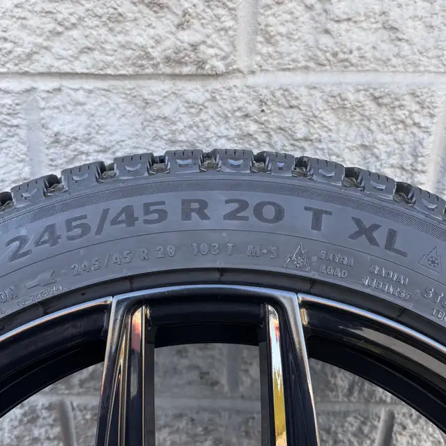 (97%)2x 245/45R20 & 2x 275/40R20 Conti Winters w/BMW X3 20" Rims in Tires & Rims in City of Toronto - Image 8