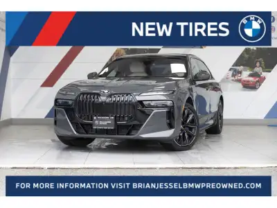 2024 BMW 7 Series 750e xDrive 3.0L I6 Turbocharged DOHC 24V LEV3-SULEV30 AWD 8-Speed Automatic EXTER...