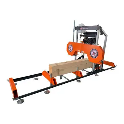 Prix de gros : Scierie portative toute neuve alimentée par un moteur Kohler de 9,5 HP avec une capac...