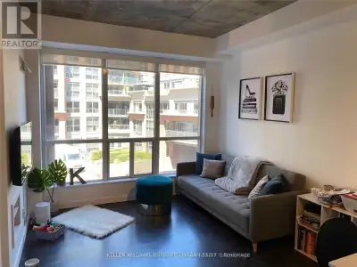 Spacious 1-bedroom, 1-bathroom suite overlooking quiet building courtyard in the heart of downtown....