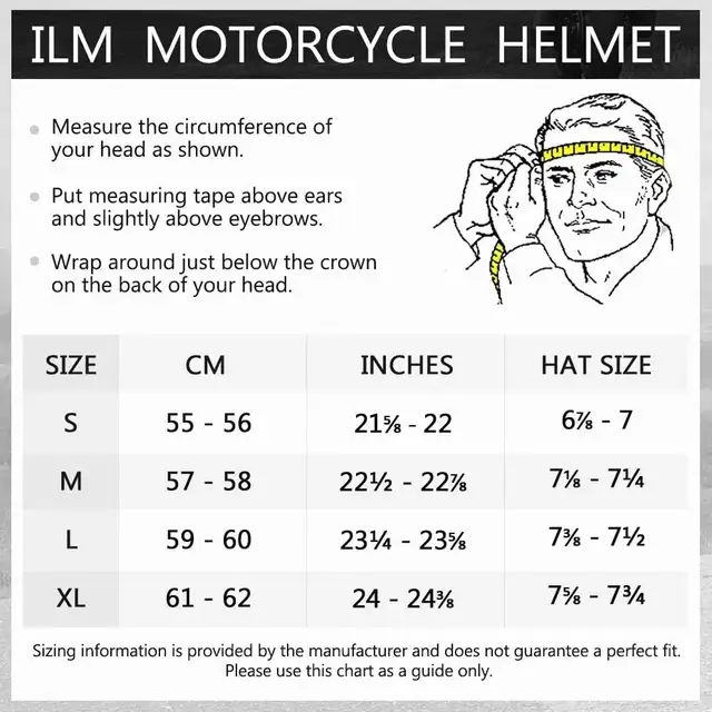 ILM Full Face Motorcycle Street Bike Helmet-Small size... ID# 13 in Processors, Blenders & Juicers in Markham / York Region - Image 3
