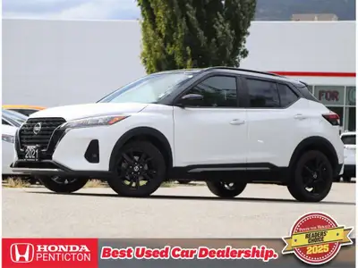 2021 NISSAN KICKS SR - NO ACCIDENTS - BC VEHICLE - BACKUP CAMERA - HEATED FRONT SEATS - HEATED STEER...