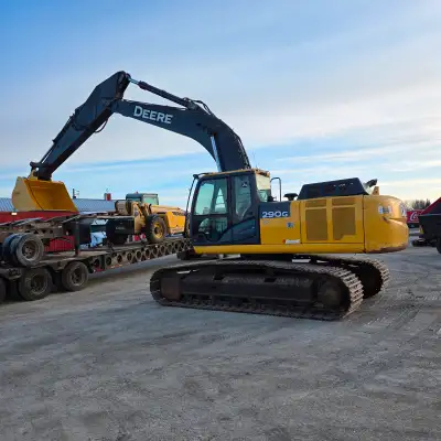 2012 Deere 290G LC Excavator, Fully Serviced, New oils, filters etc, New Seat, 64" Bucket w/new cutt...