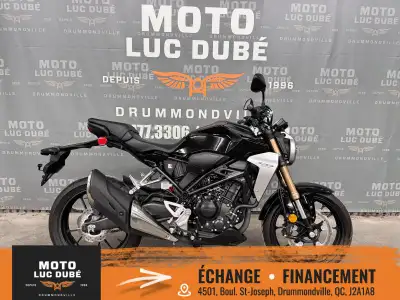 2022 Honda CB300R Honda CB300R 2022 SEULEMENT 606 KM FREINS ABS Nous offrons une garantie de 30 jour...