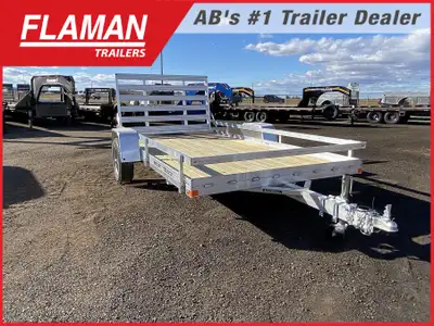 2026 Bear Track 12' Aluminum Utility Trailer All Aluminum Frame Bed Size: 76in.x144in. Overall Size:...