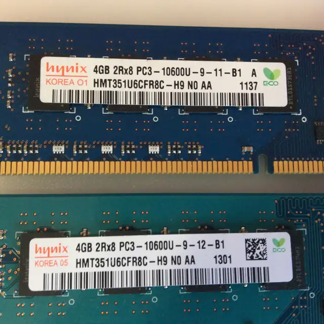 Hynix 4GB DDR3 PC3-12800U Desktop Memory Module in System Components in Mississauga / Peel Region - Image 5