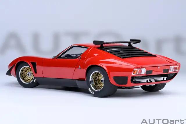 LAMBORGHINI MIURA JOTA SVR RED 1:18 AUTOART MODELS NEW RELEASE in Arts & Collectibles in City of Toronto - Image 5