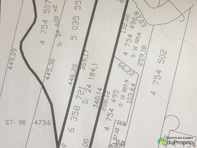 $539,000 - Residential Lot for sale in Lac-Superieur — photo 1