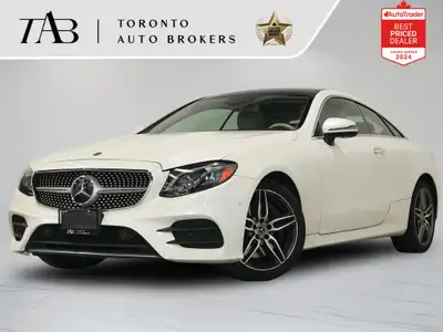 This 2018 Mercedes-Benz E 400 Coupe is a local Ontario vehicle that combines elegant styling, refine...