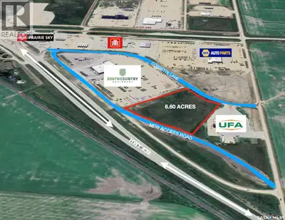 High profile land located on the NW approach to Weyburn on the CanAm HWY#39. High traffic count with...