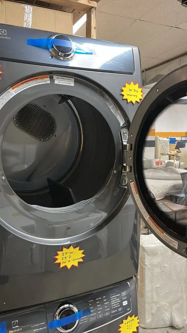 Electrolux Stackable 27” Washer Fully Tested  30-Day Warranty in Washers & Dryers in Kitchener / Waterloo - Image 7