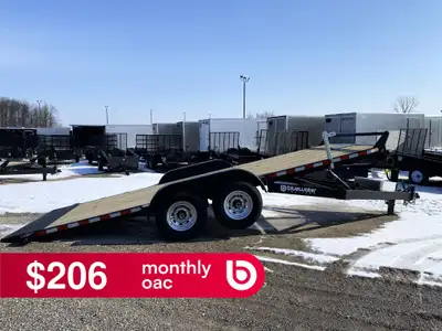 Canada Trailers Hydraulic Power-Tilt Trailer 15,120 lbs. GVWR is $9,865.00 or $197.28/month! Ord: 82...