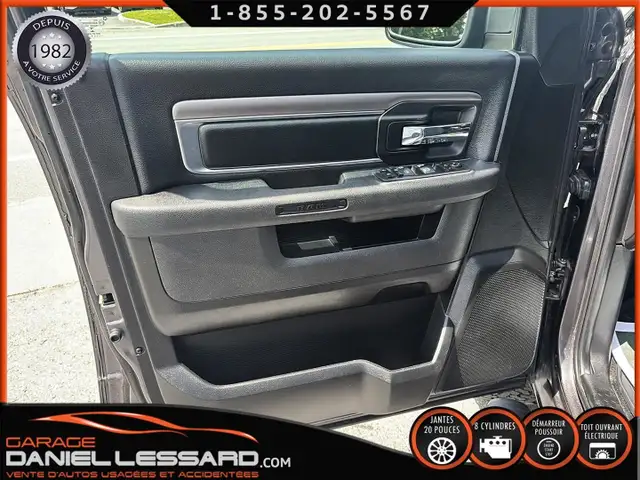 Ram 1500 Classic WARLOCK 4 X 4 CREW CAB BTE 5.7 PIEDS, HEMI 2022 in Cars & Trucks in St-Georges-de-Beauce - Image 23