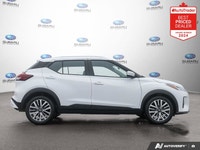 White 2025 Nissan Kicks Play SV FWD CVT with Xtronic 1.6L 4-Cylinder DOHC 16V APPLE CAR PLAY, HEATED... (image 5)