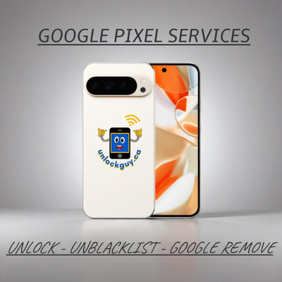 GOOGLE PIXEL SERVICES - Google Account Remove - Unblacklist etc, View more