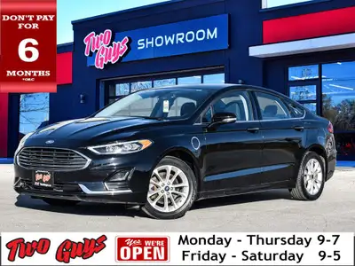 2020 Ford Fusion Energi SEL Agate Black Metallic *REMOTE START*, *BLUETOOTH*, *BACK UP CAMERA + REAR...