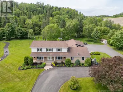 Welcome to 599 West River Road in Grand Falls NB. A spacious and elegant home in a peaceful, bilingu...