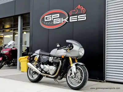 No money down.Credit approved in minutes* OACJust...CLICK HERE 2016 Triumph Thruxton 1200 R The incr...