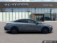 The crisp 2025 Hyundai Elantra N Line Ultimate, sporting a dynamic Amazon Grey exterior and a sophis... (image 5)